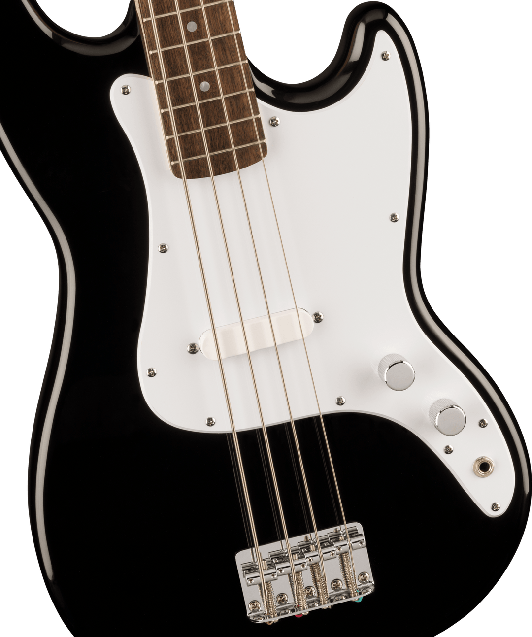 Fender Squier Sonic Bronco E-Bass (Schwarz)