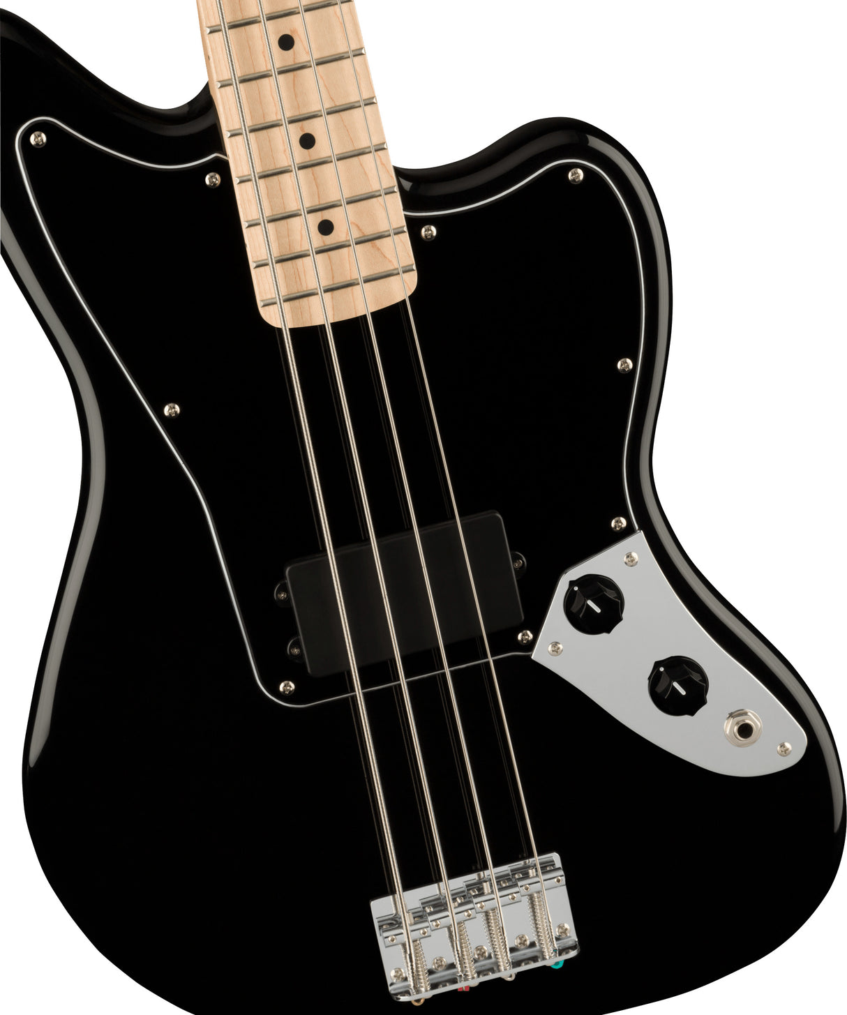Fender Squier Affinity Jaguar E-Bass (Sort)