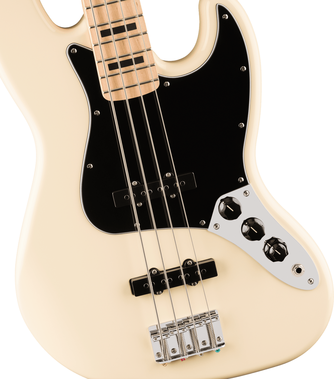 Fender Squier Affinity Active Jazz E-Bass (Olympic White)