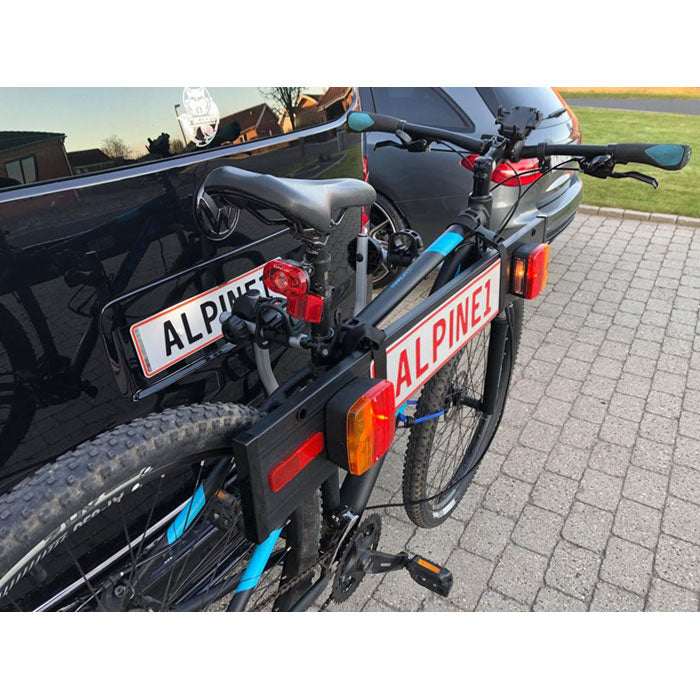 Leuchtenträger mit Befestigungsriemen