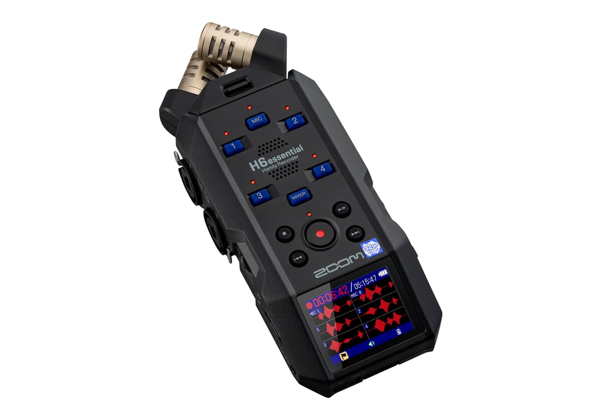 Zoom H6e Essential Handy-Recorder + Zubehörpaket