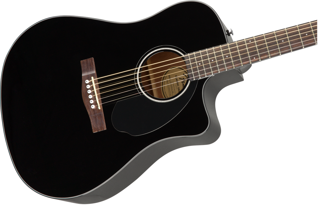 Fender CD-60SCE Dreadnought Western Gitarre (Sort)