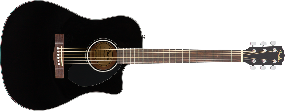 Fender CD-60SCE Dreadnought Western Gitarre (Sort)