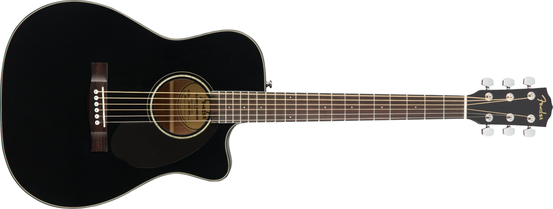 Fender CC-60SCE Concert Western Gitarre (Sort)