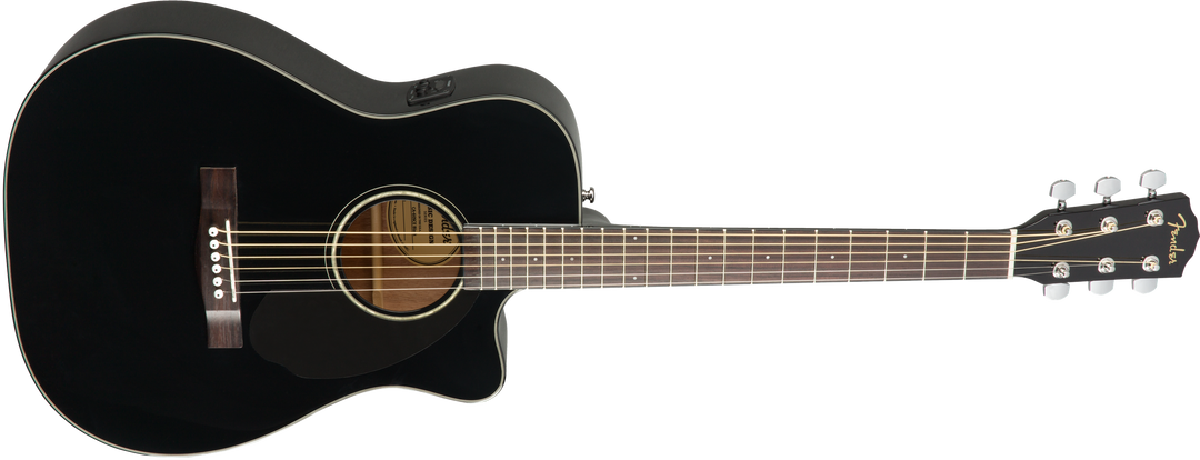 Fender CC-60SCE Concert Western Gitarre (Sort)