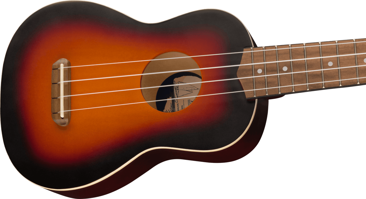 Fender Venice Sopran Ukulele (2-Color Sunburst)