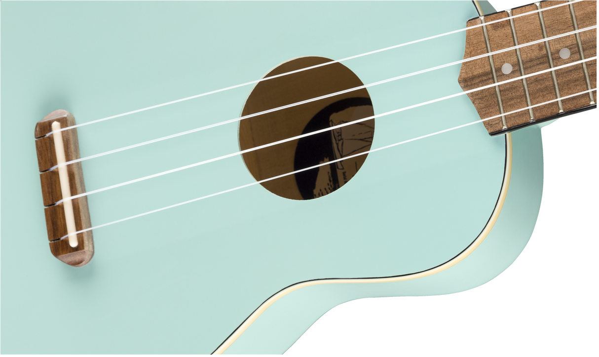 Fender Venice Sopran-Ukulele (Daphne Blue)