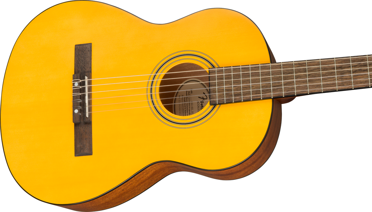 Fender ESC-80 3/4 Classical Spanish Guitar (Satin Vintage Natural)