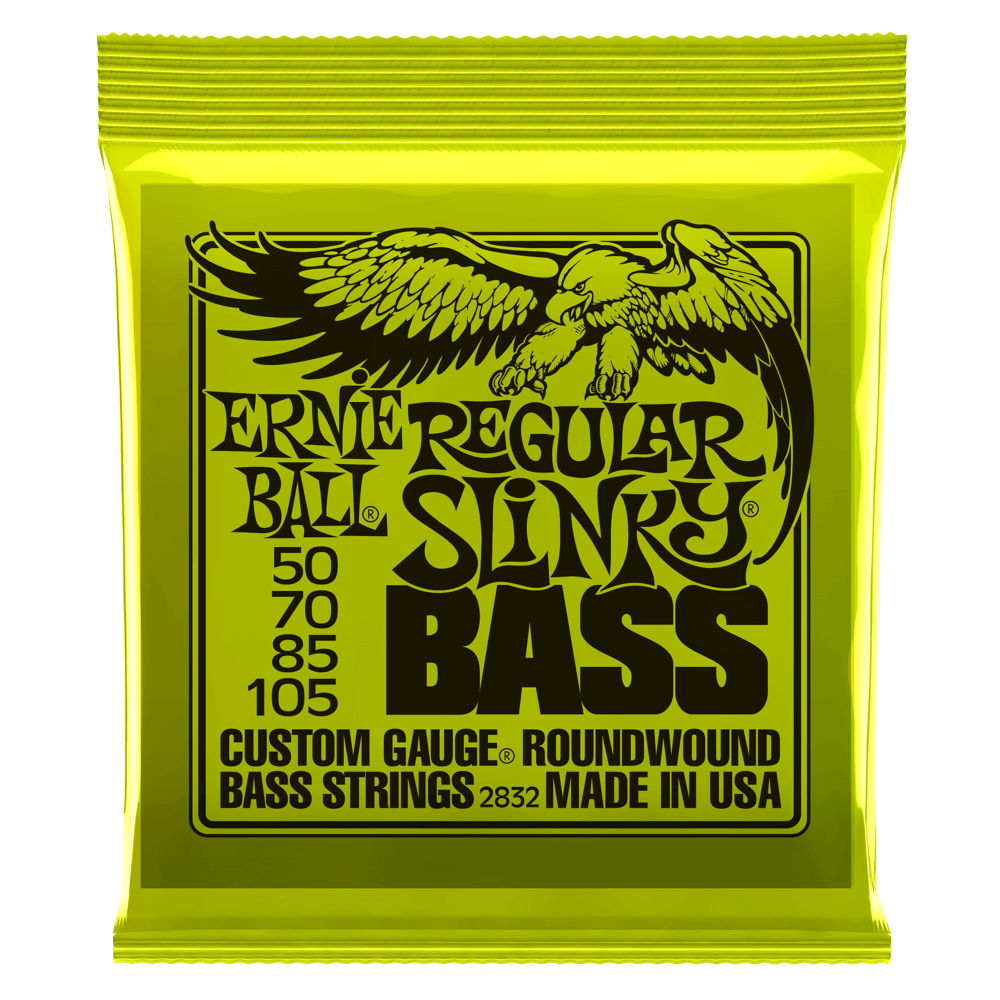 Ernie Ball Slinky Nickel Wound Bass Strings, Bass-guitar
