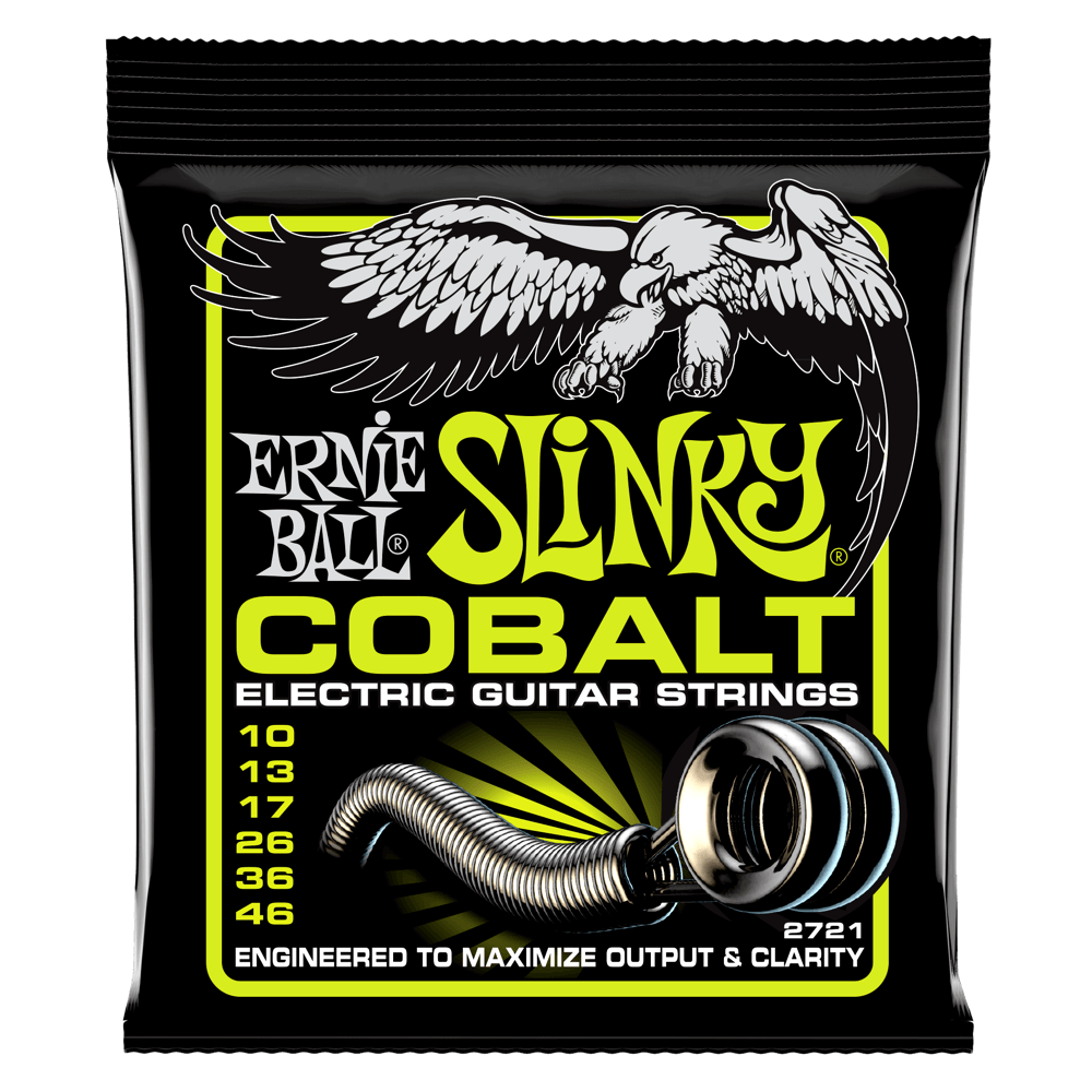 Ernie Ball Slinky Cobalt Guitar Strings, Elec. guitar