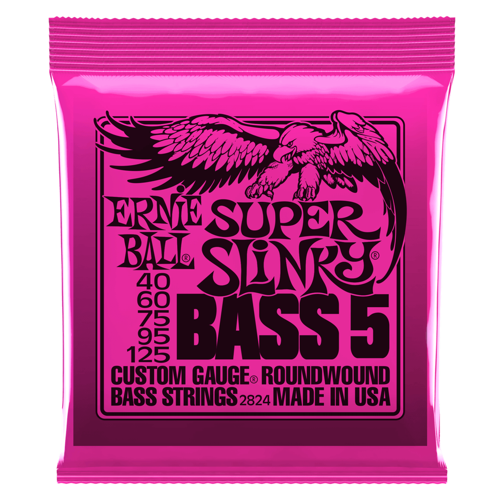 Ernie Ball Slinky Nickel Wound Bass Strings 5, Bass-guitar