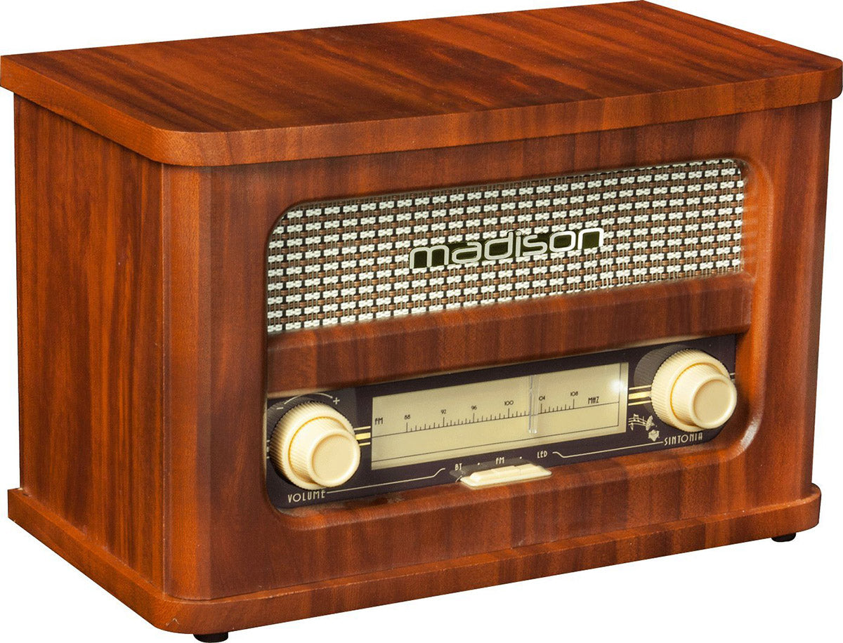 Vintage-Radio m. Bluetooth und FM