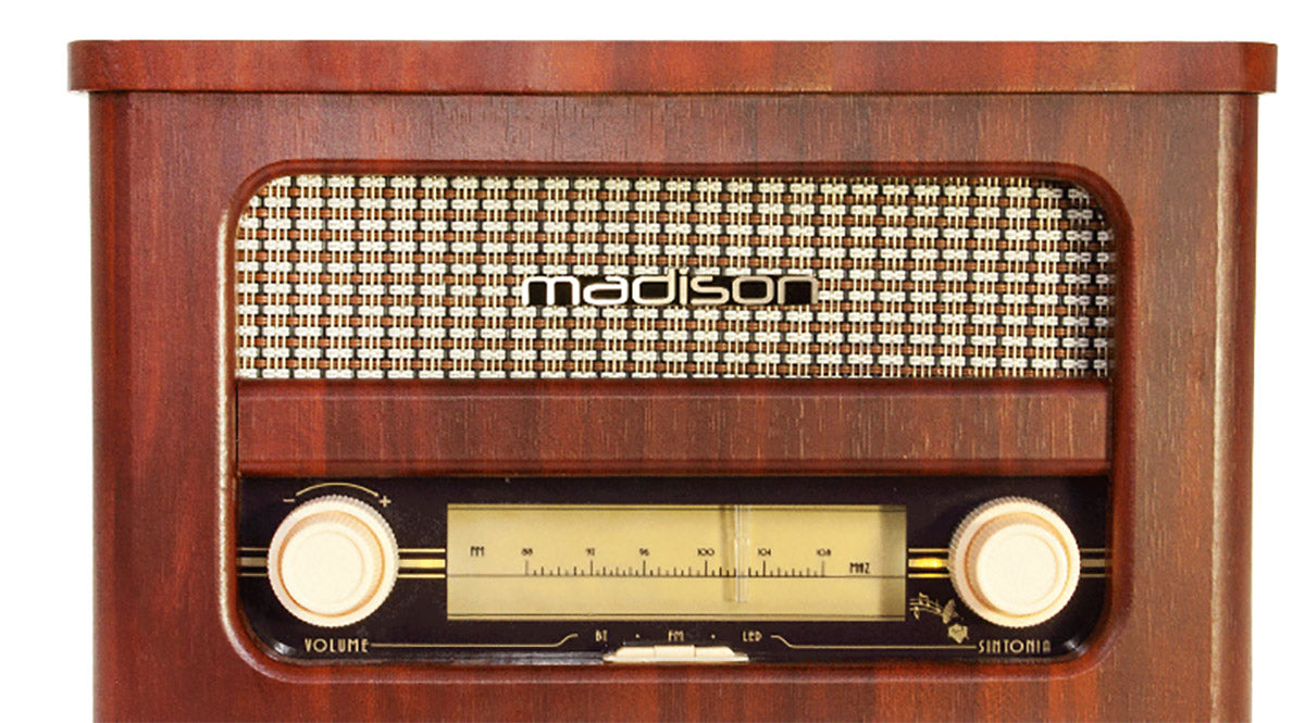 Vintage-Radio m. Bluetooth und FM