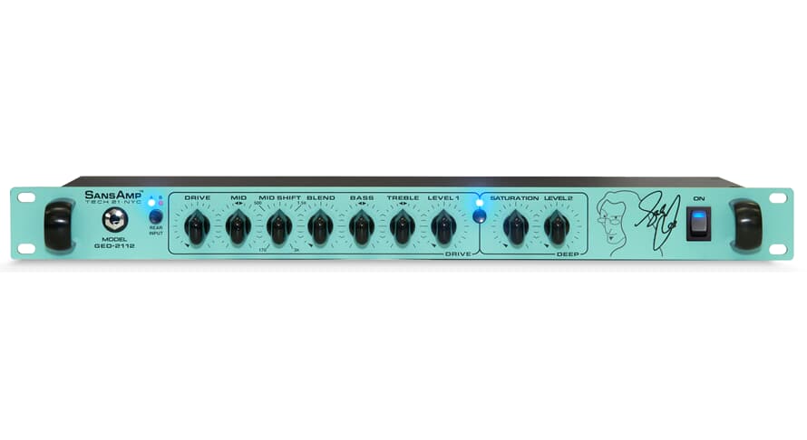Tech 21 SansAmp GED-2112 rack-Vorverstärker, Geddy Lee