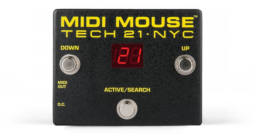 Tech 21 MIDI Mouse MIDI-Fußcontroller