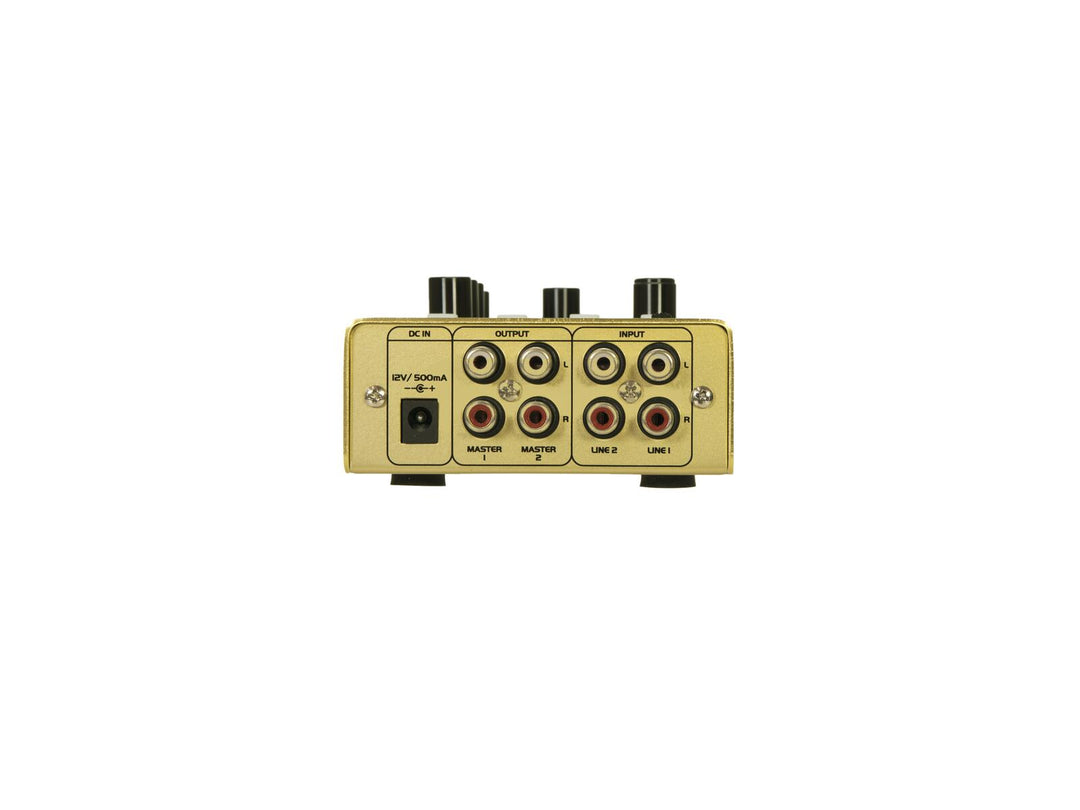 OMNITRONIC GNOME-202P Mini-Mixer gold