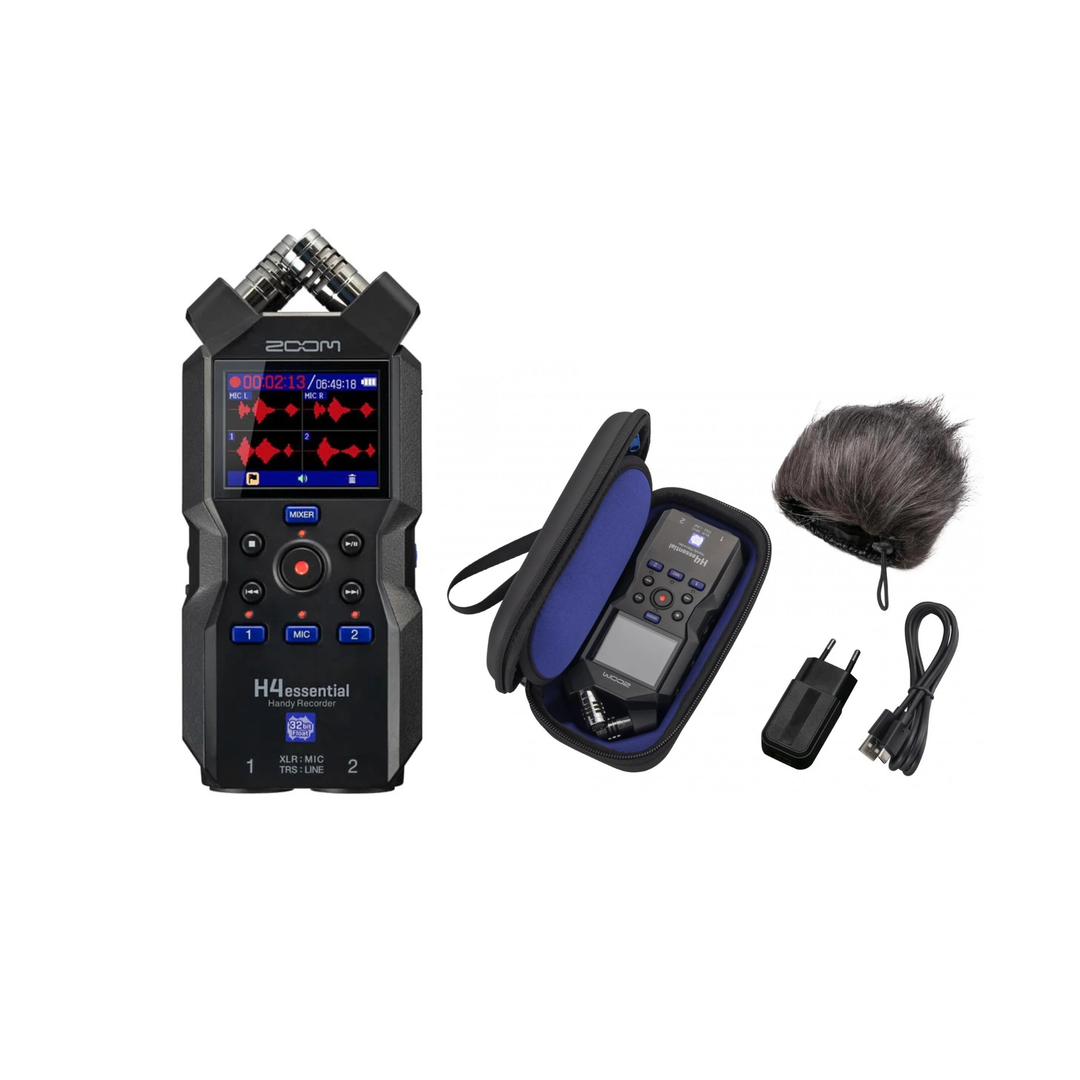 Zoom H4e Essential Handy Recorder + Zubehörpaket