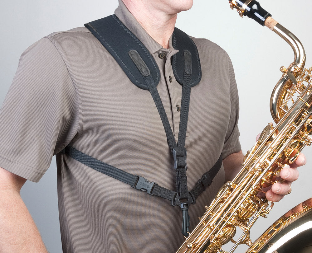 Neotech Super Harness Saxophongurt, 35,6-43,1 cm, Kunststoffhaken