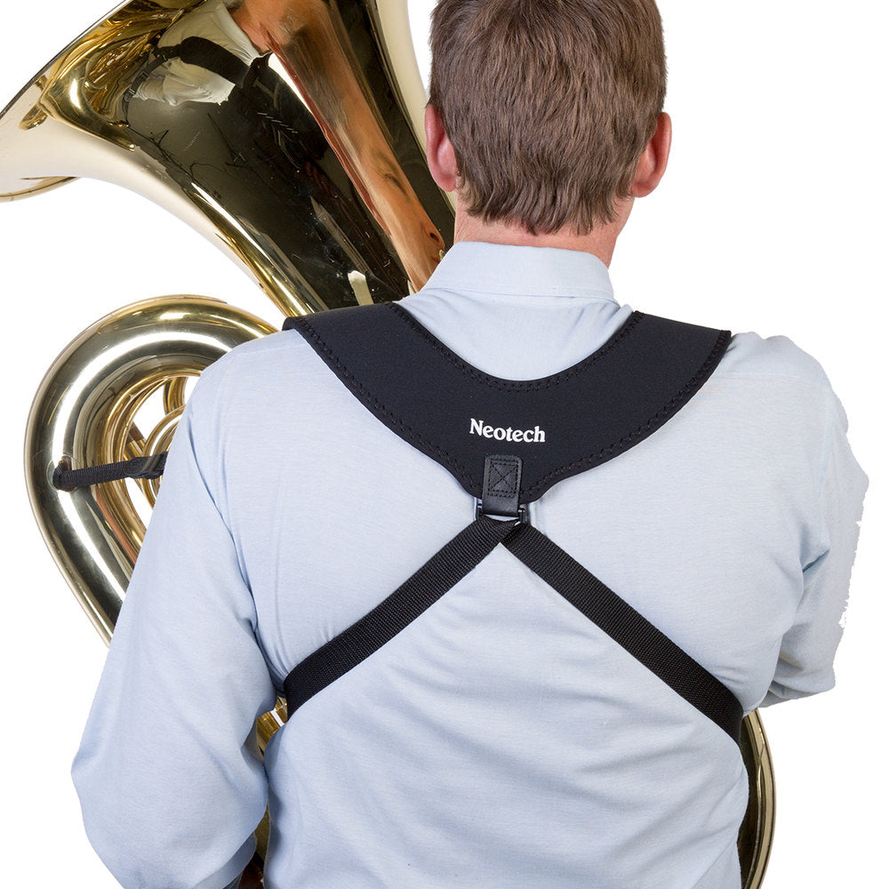 Neotech Tuba Harness Standard, schwarzer Tragegurt, 55,8 bis 68,6 cm