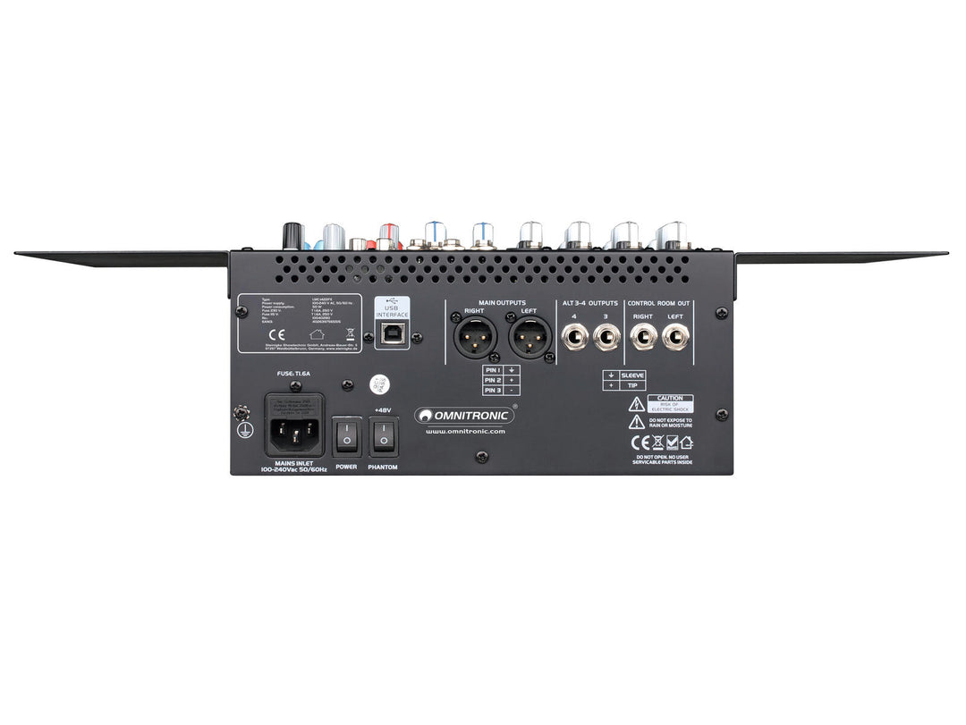 OMNITRONIC LMC-1422FX USB-Mischpult