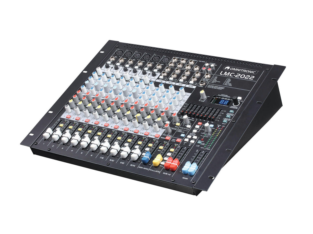 OMNITRONIC LMC-2022FX USB-Mischpult