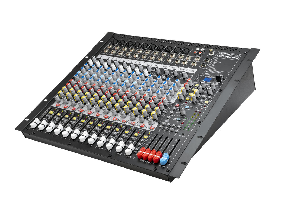 OMNITRONIC LMC-2642FX USB-Mischpult