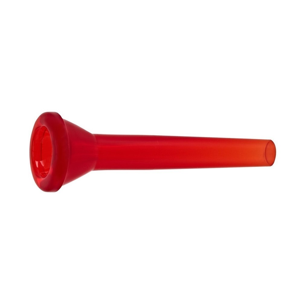 pTrumpet Mundstück 5C für Trompete, rot, ABS-Kunststoff
