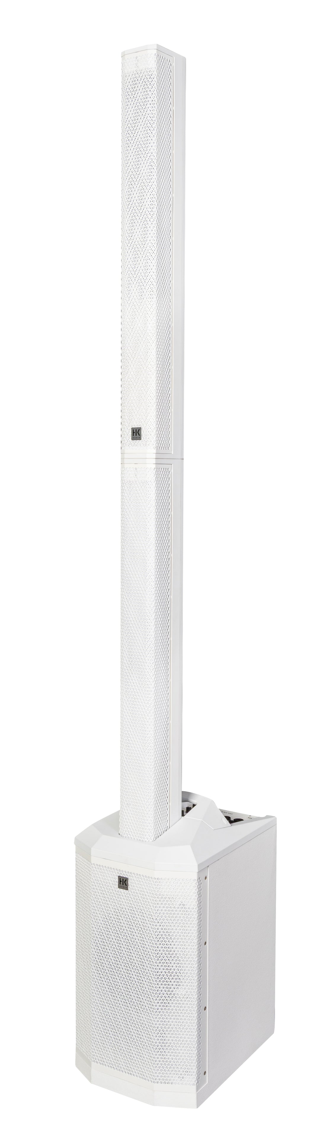 HK Audio POLAR 8 MK2 White Aktives Säulen-PA-System 1200W mit Bluetooth