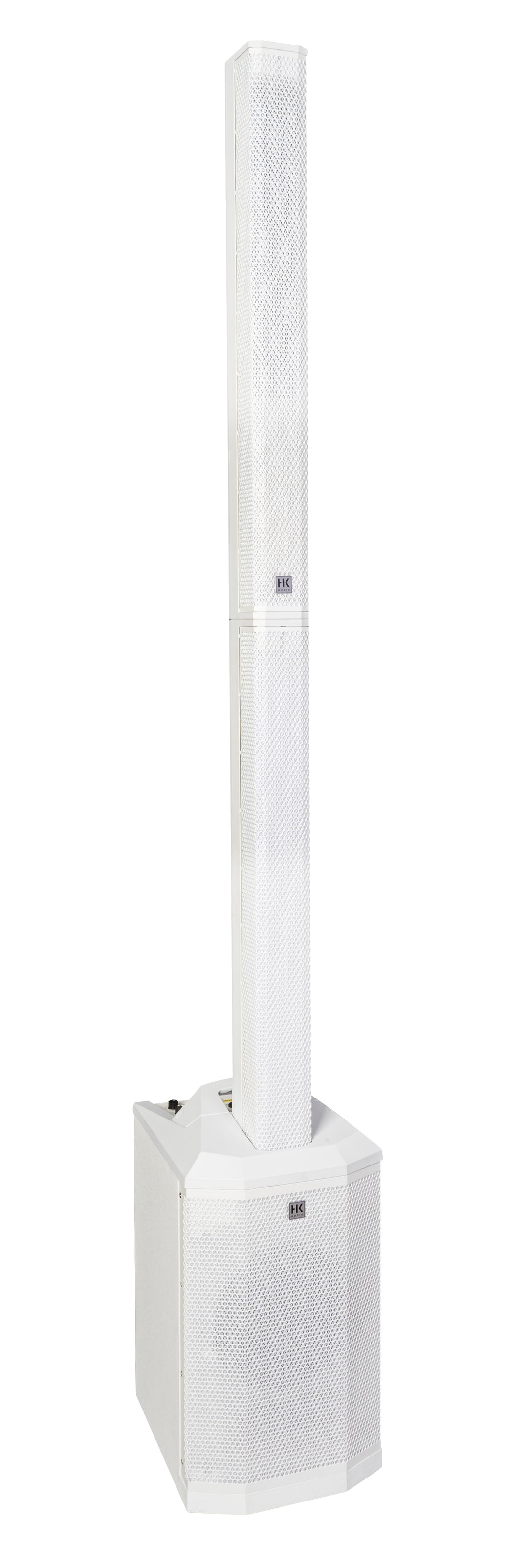 HK Audio POLAR 8 MK2 White Aktives Säulen-PA-System 1200W mit Bluetooth