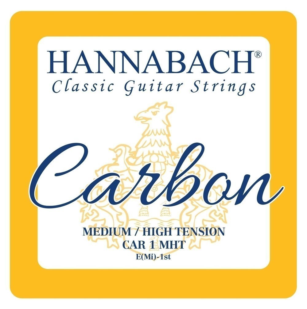 Hannabach CAR Carbon E1 Diskantsaite für klassische gitarren, MHT