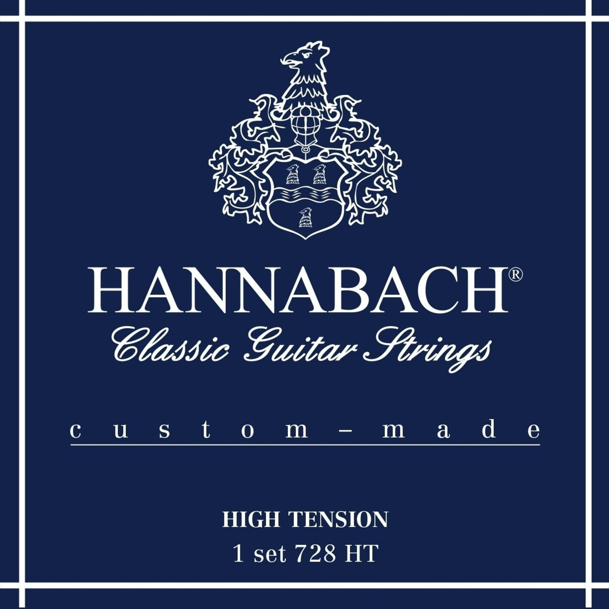Hannabach Saiten für klassische Gitarren Serie 728 High Tension Custom Made - Set high tension (728HT)