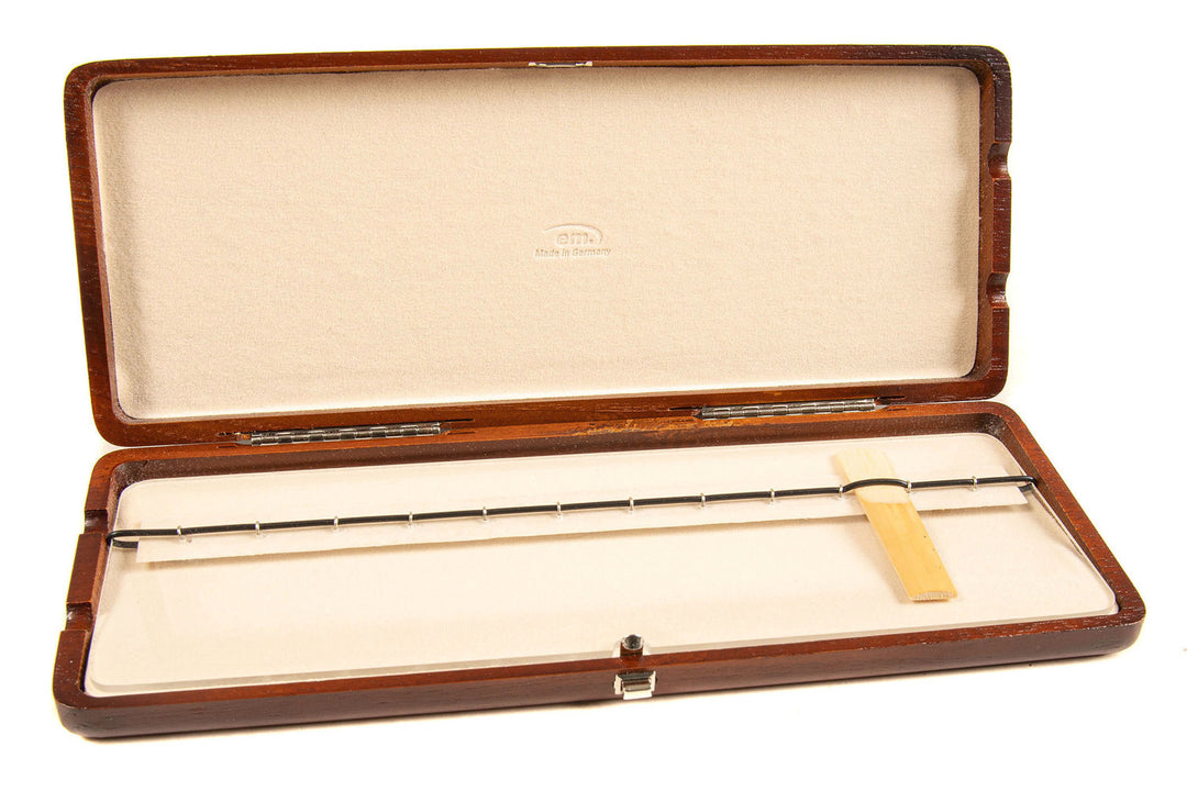 GEWA Reed case Klarinette 12 Blätter - rot-braun lackiert