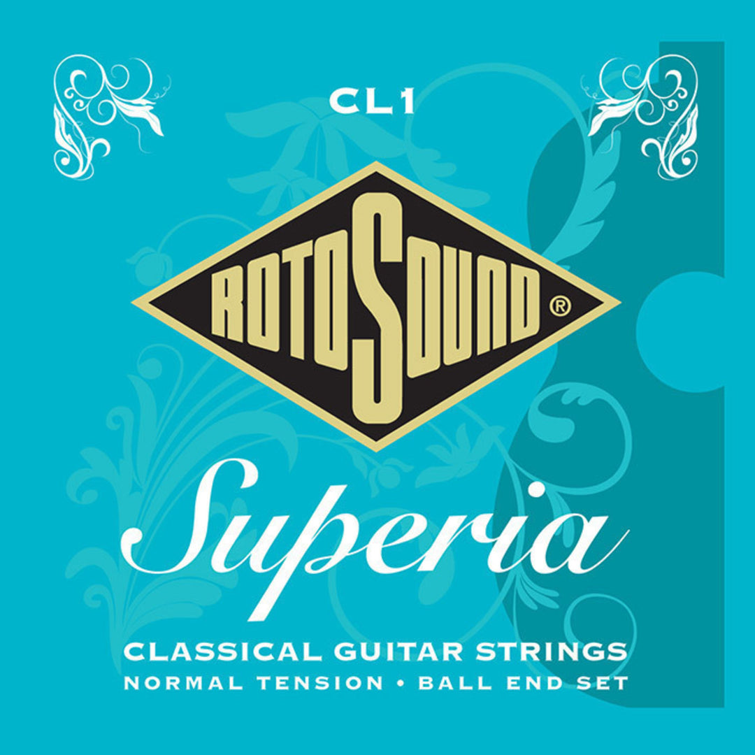Rotosound Saiten für klassische Gitarre Superia CL1 - Set CL1 normal ball end (CL1)