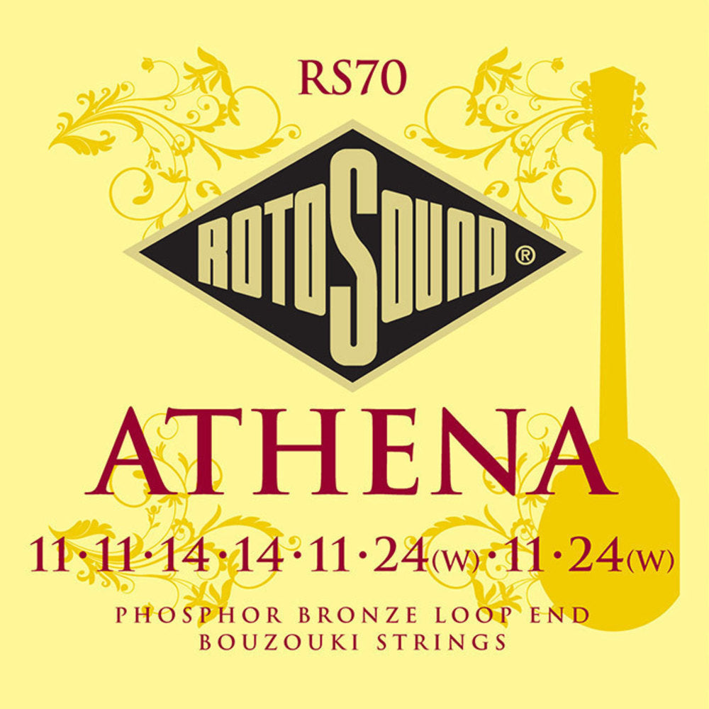 Rotosound RS70 Athena Saitensatz für griechische Bouzouki