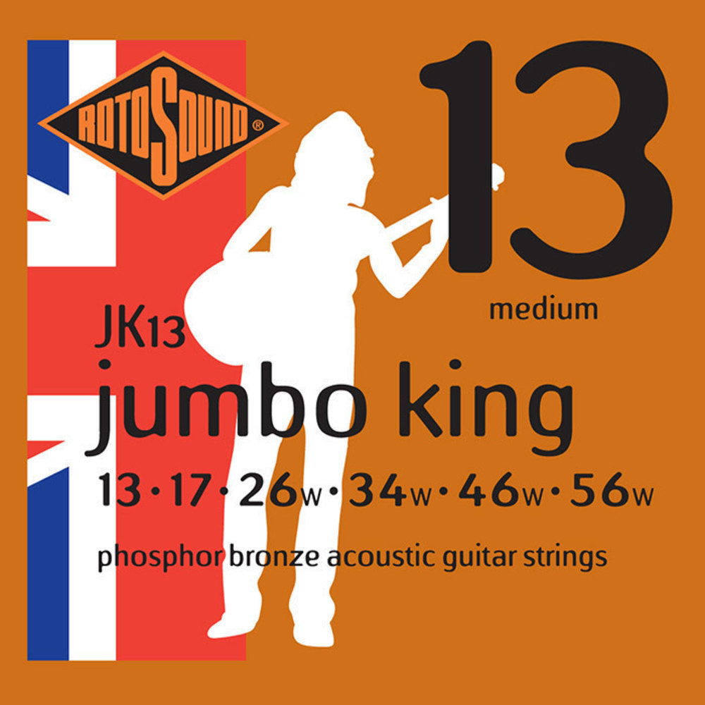 Rotosound Jumbo King JK13 Westerngitarrensaiten 13-56