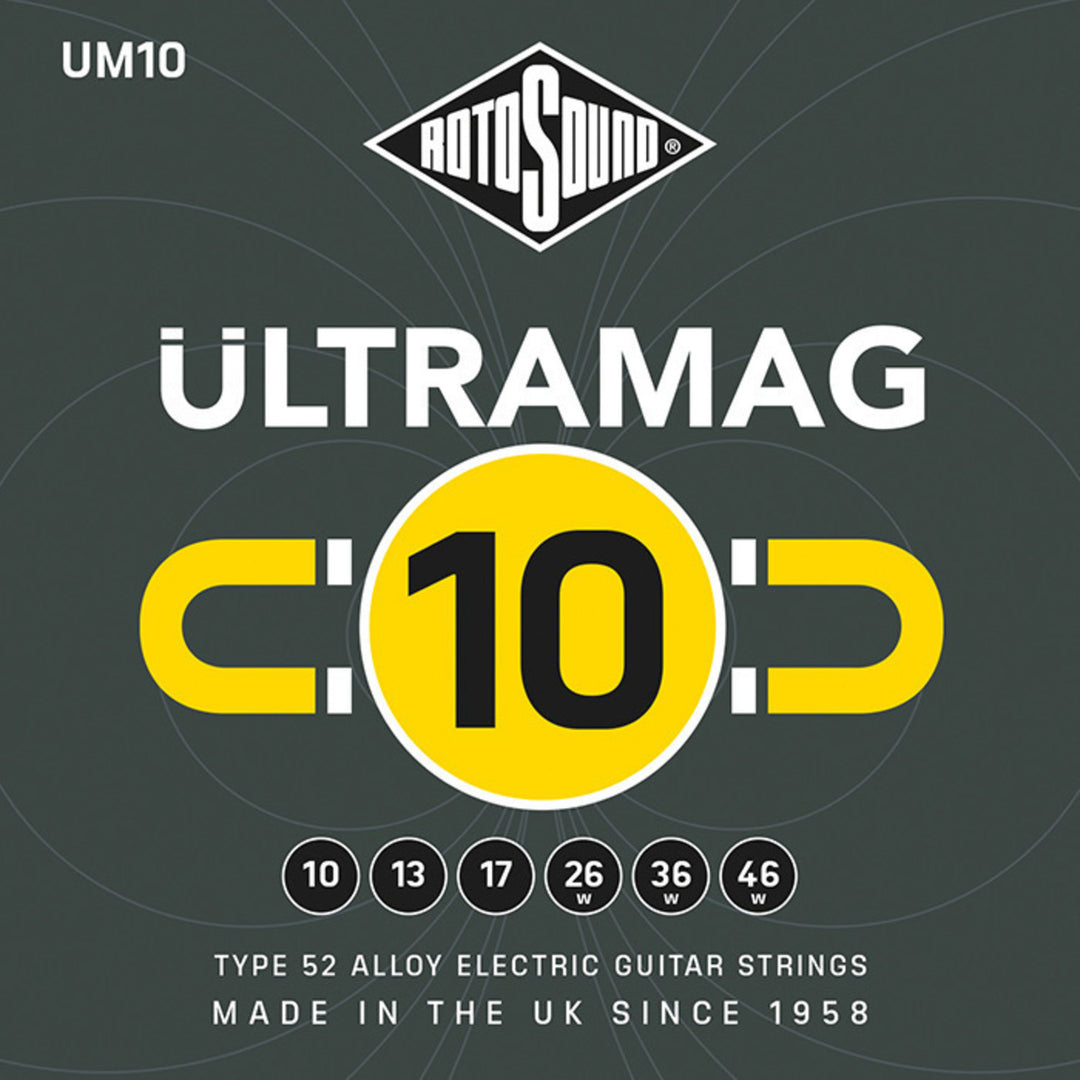 Rotosound Saiten für E-Gitarre Ultramag - Set Regular 10-46 (UM10)