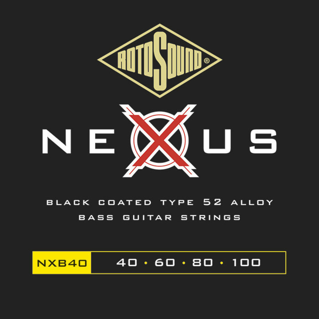 Rotosound E-Bass Saiten Nexus Coated - Set 4-str. Hybrid 40-100 (NXB40)