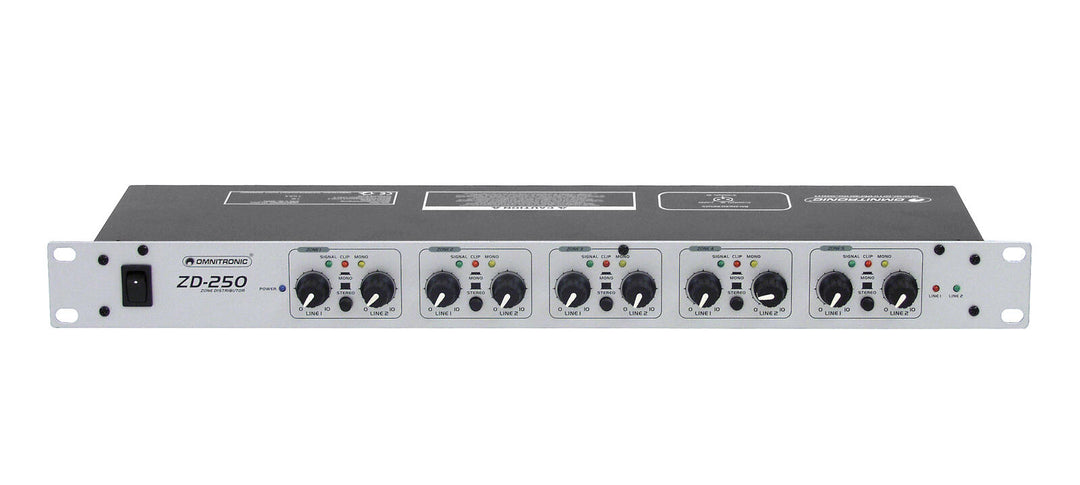OMNITRONIC ZD-250 Zonenverteiler
