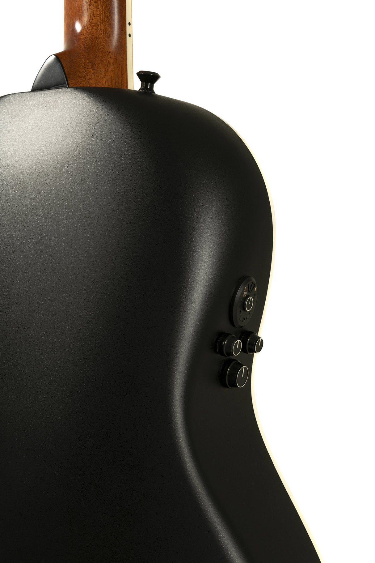 Ovation E-Akustikgitarren Pro Series Ultra Mid-Depth Non-Cutaway - Silver Shadow (1516SSM-G)