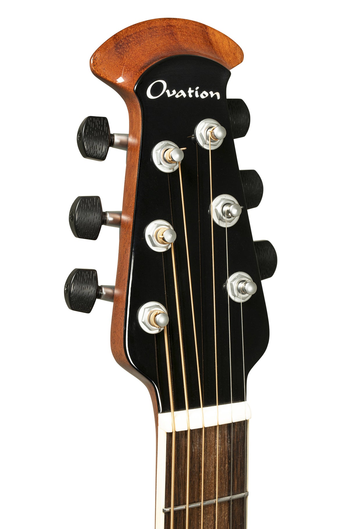 Ovation E-Akustikgitarren Pro Series Ultra Mid-Depth Non-Cutaway - Silver Shadow (1516SSM-G)
