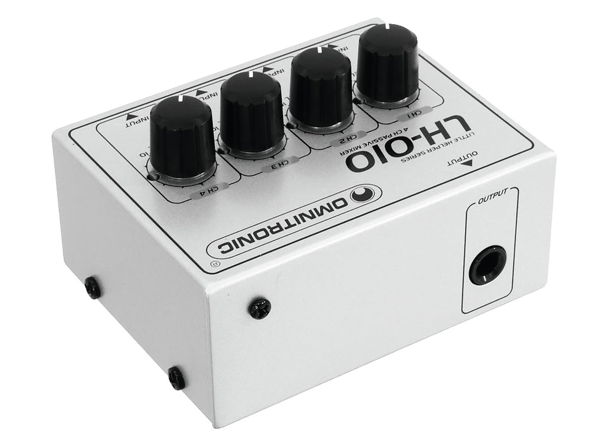 Omnitronic LH-010 - 4-Kanal Passiv Mixer
