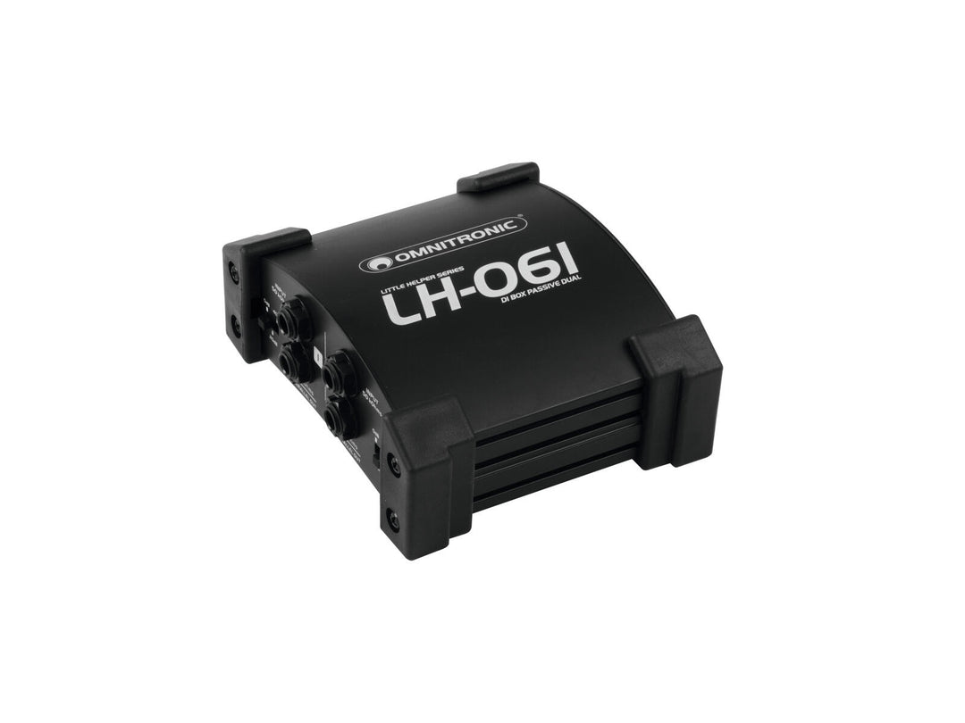 OMNITRONIC LH-061 PRO Dual-DI-Box passiv