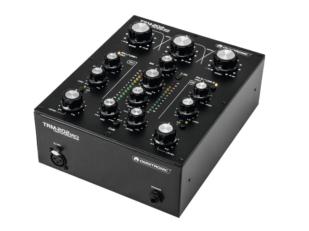 OMNITRONIC TRM-202MK3 2-Kanal-Drehmixer