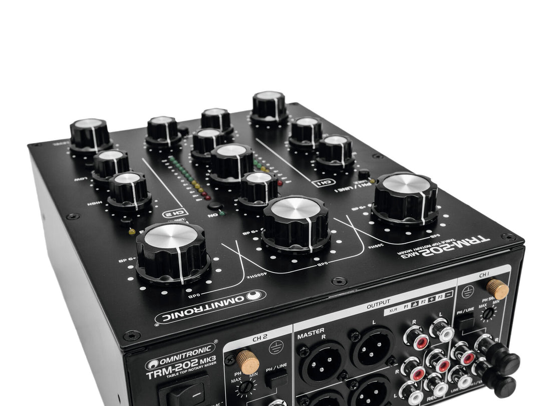 OMNITRONIC TRM-202MK3 2-Kanal-Drehmixer