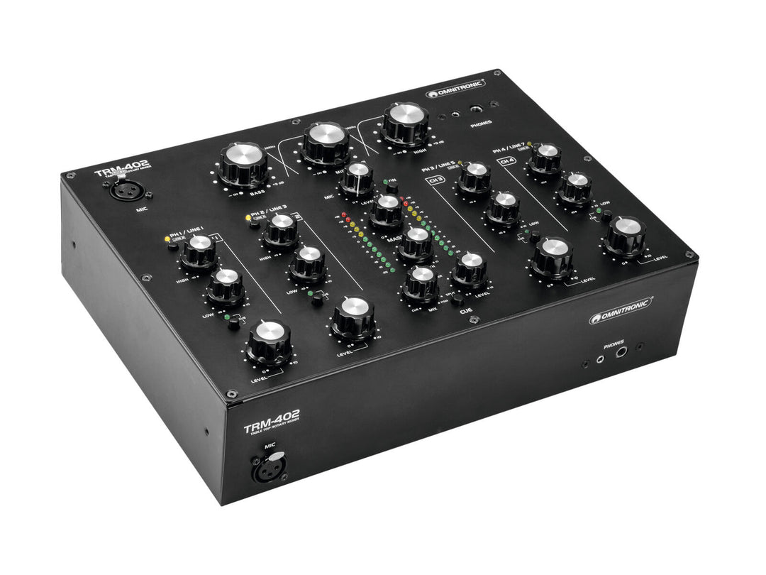 OMNITRONIC TRM-402 4-Kanal-Rotary-Mixer