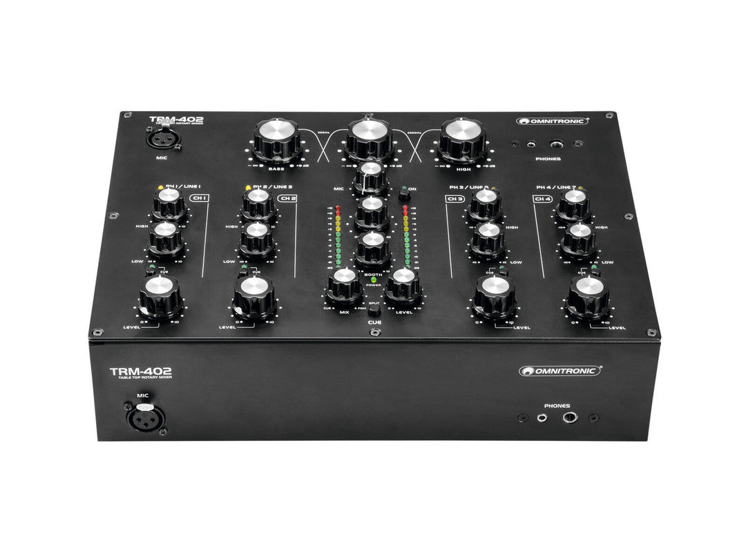 OMNITRONIC TRM-402 4-Kanal-Rotary-Mixer