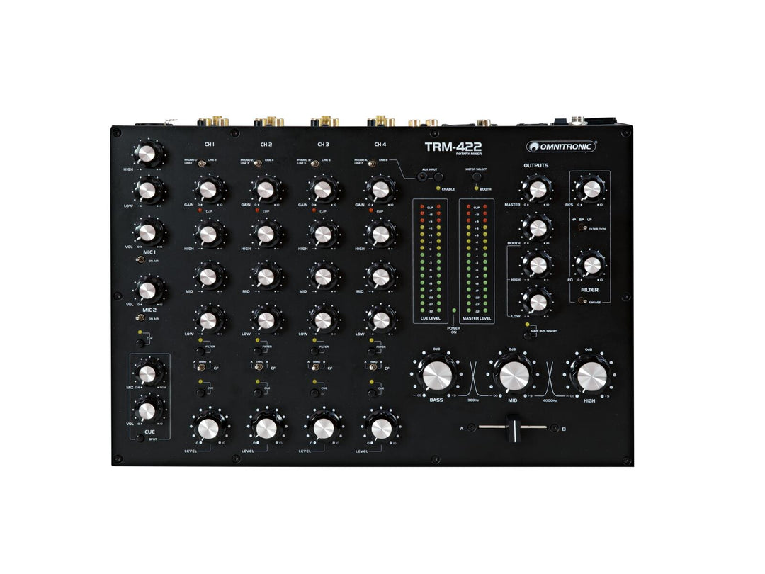 OMNITRONIC TRM-422 4-Kanal-Drehmixer