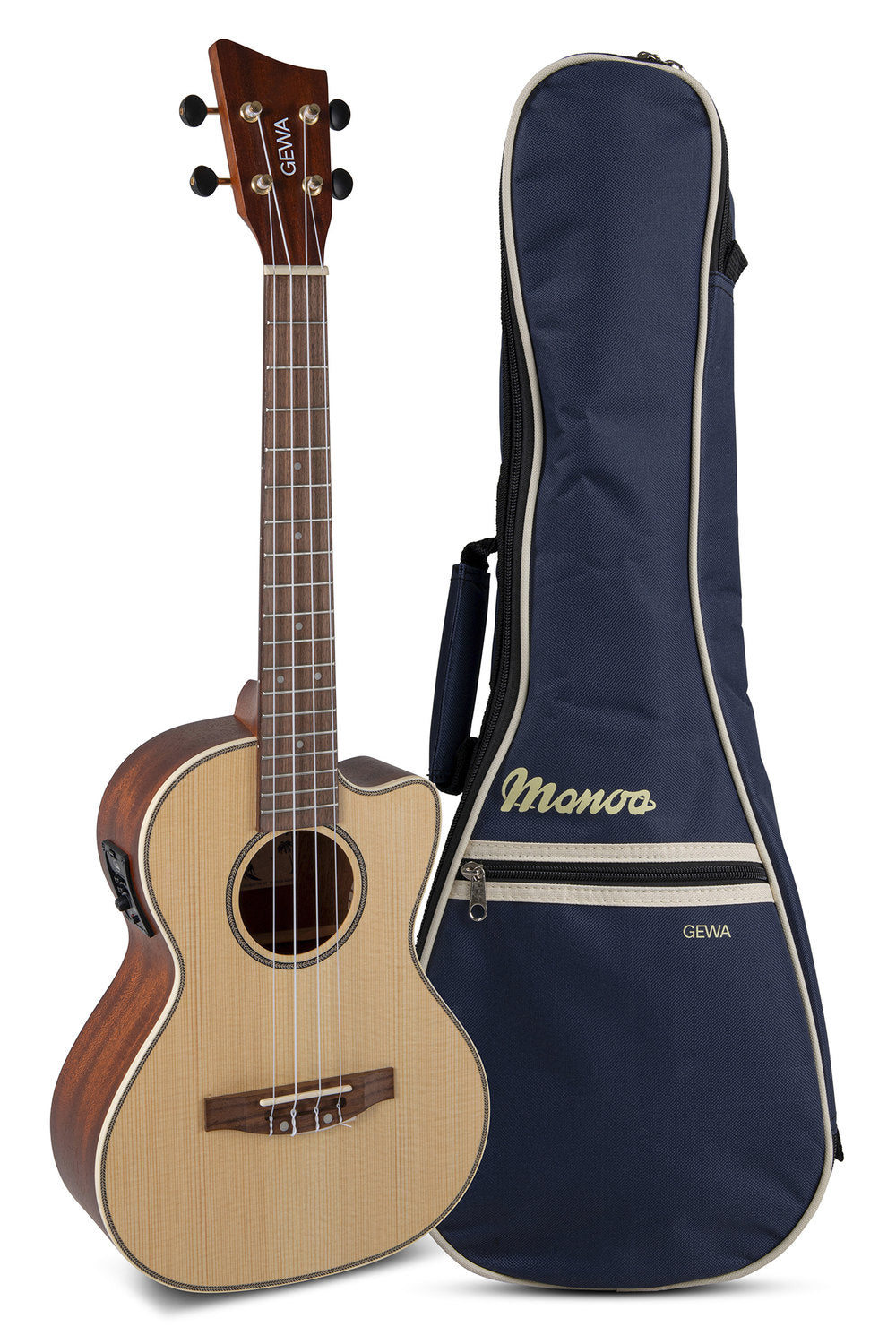 VGS Manoa Maui elektroakustische Tenor-Ukulele mit Cutaway