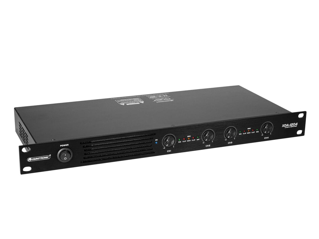 OMNITRONIC XDA-1204 4-Kanal-Class-D-Verstärker