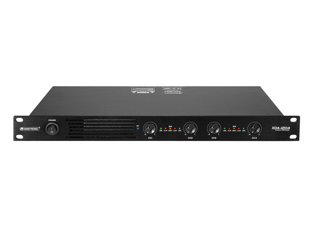 OMNITRONIC XDA-1204 4-Kanal-Class-D-Verstärker